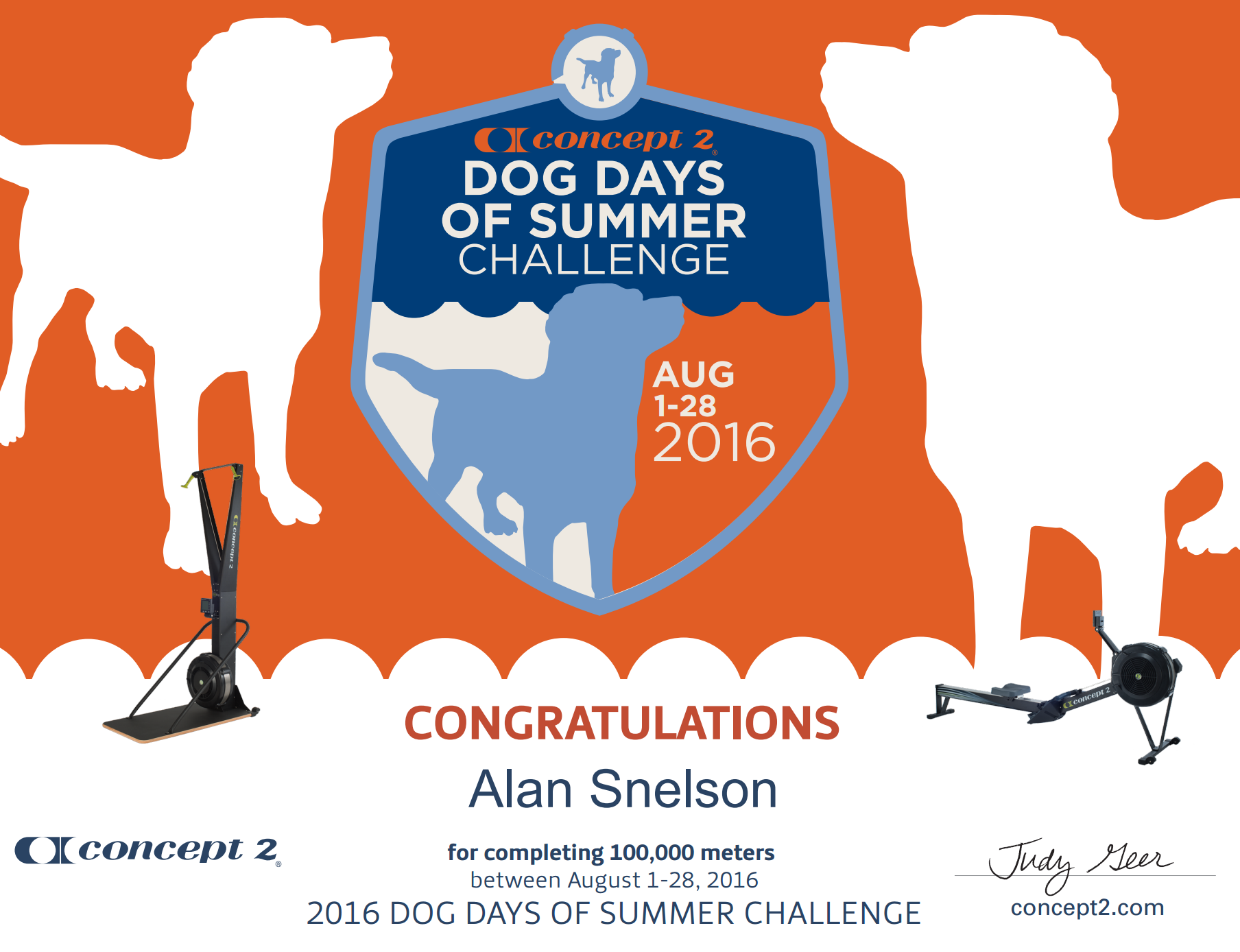 Dog Days Of Summer Challenge